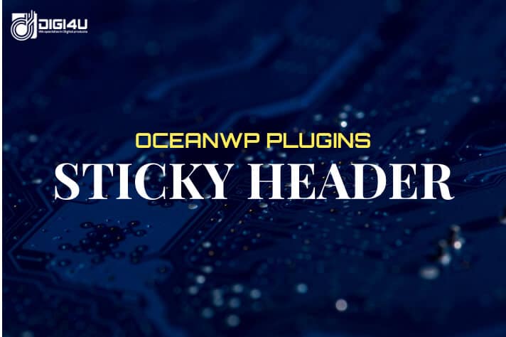 OceanWP Sticky Header