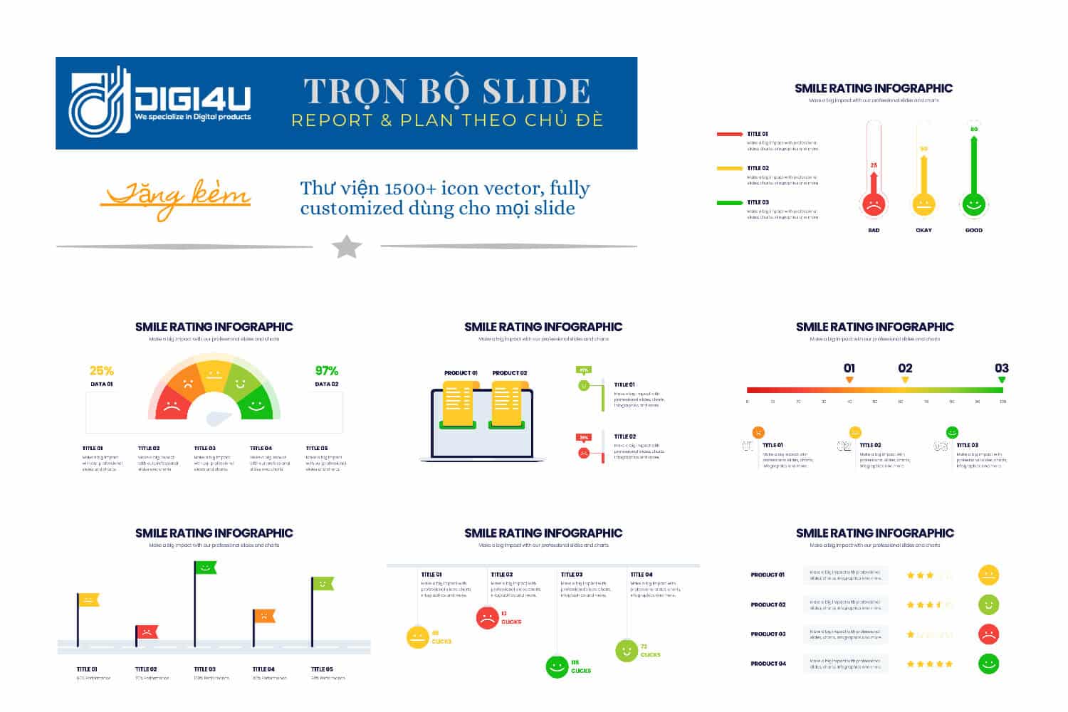 Smile Rating Presentation Template