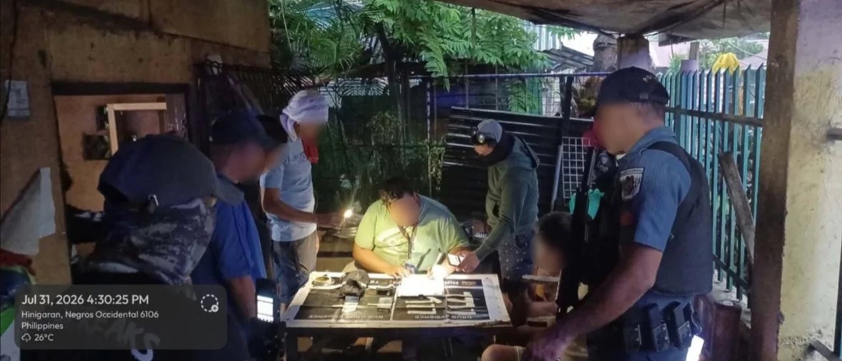 Top 1 provincial high-value drug target, partner arrested in Hinigaran