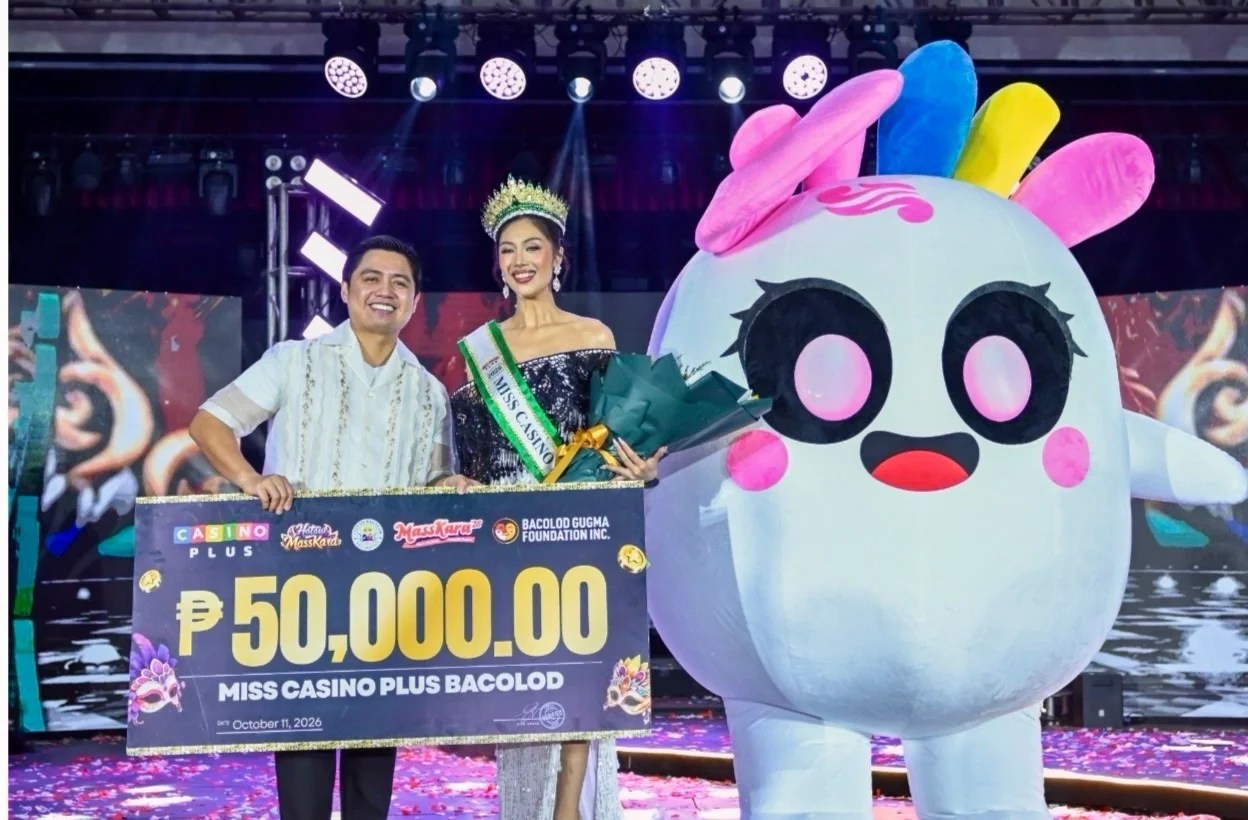 Casino plus energizes Bacolod during ‘Hataw MassKara!’ opening; crowns first-ever Miss Casino Plus Bacolod