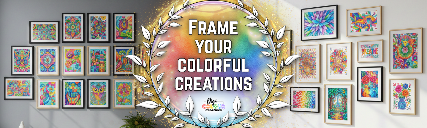From Page to Wall: How to Display Your Finished Coloring Art in 2025