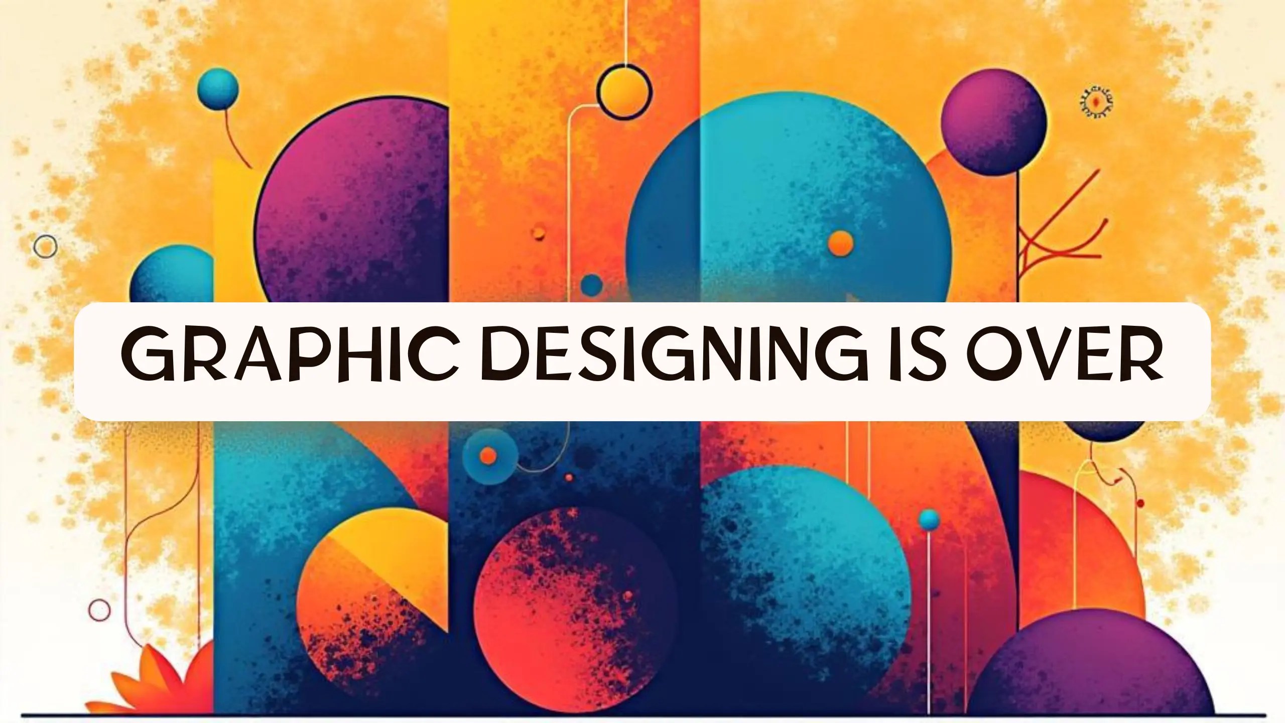 Graphic design in 2025 – human designer sketching versus AI tools generating templates, representing the evolution of modern graphic design.