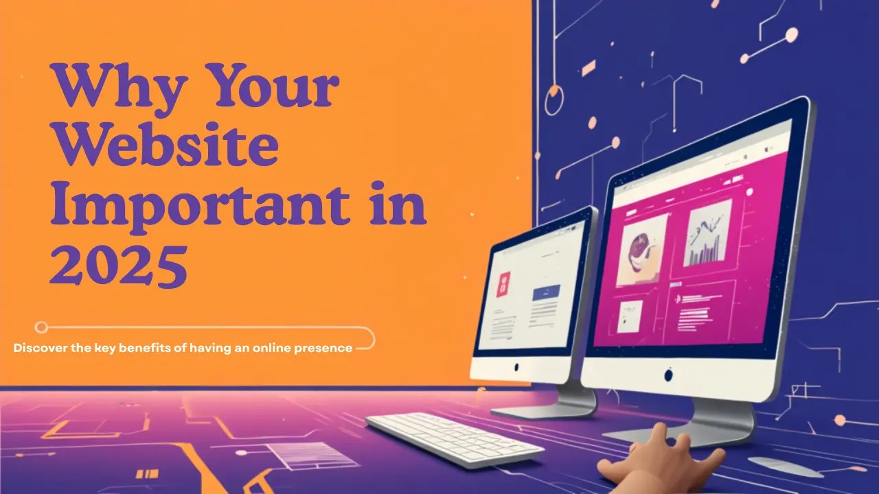 Why a website is important in 2025 – business professionals reviewing fast, secure, and mobile-friendly website design for better digital presence and trust with digi futur.