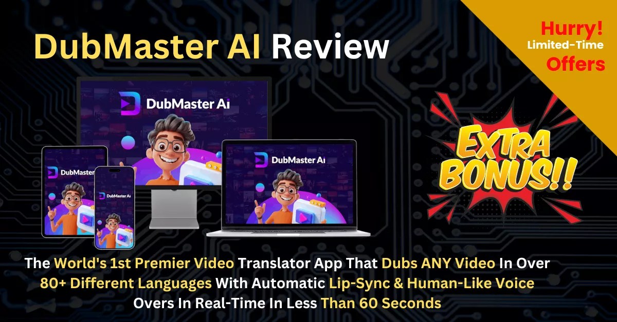 DubMaster AI Review 2025: Effortless Multilingual Dubbing for Every Creator