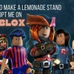 How to make a lemonade stand at adopt me! on Roblox