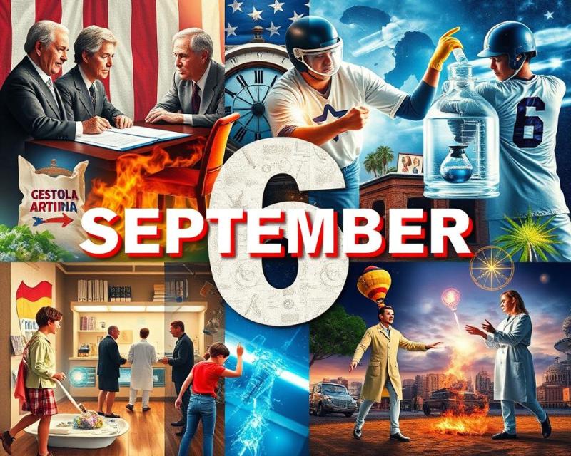 Historical Events of September 6