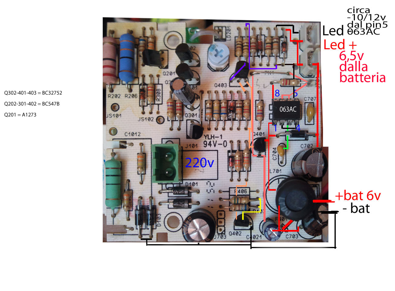 Grix It Forum Lampada Emergenza Beghelli 1499 Led Transistor Saltato Su Elettronica Generale