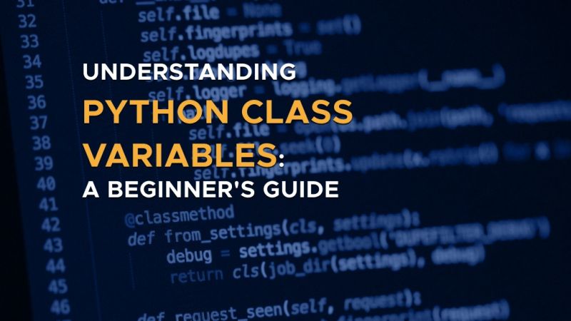 Understanding Python Class Variables A Beginner S Guide - Premium Nature Illustration Gallery - 8K
