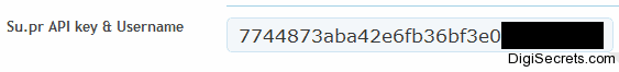 Su.pr API KEY