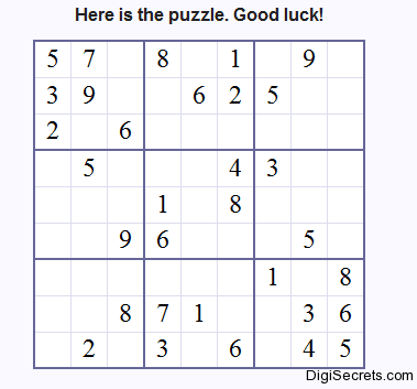 Sudoku Web