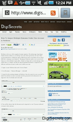DigiSecrets - Screenshot