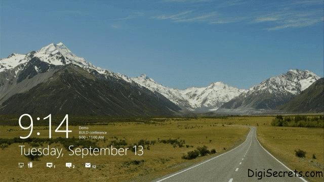 Windows 8 Home Screen