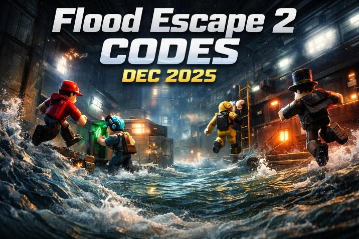 Roblox Flood Escape 2 Codes For December 2025 January 2026 Flood Escape 2 