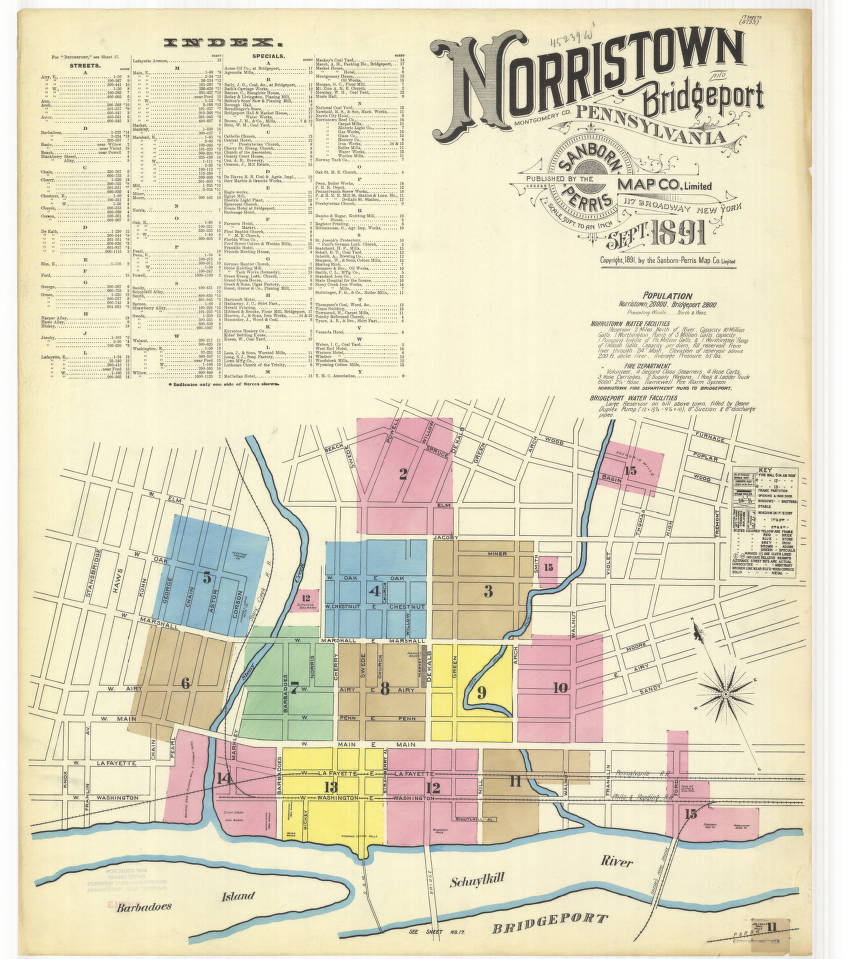 Norristown Pa Map Norristown Montgomery County United Default 