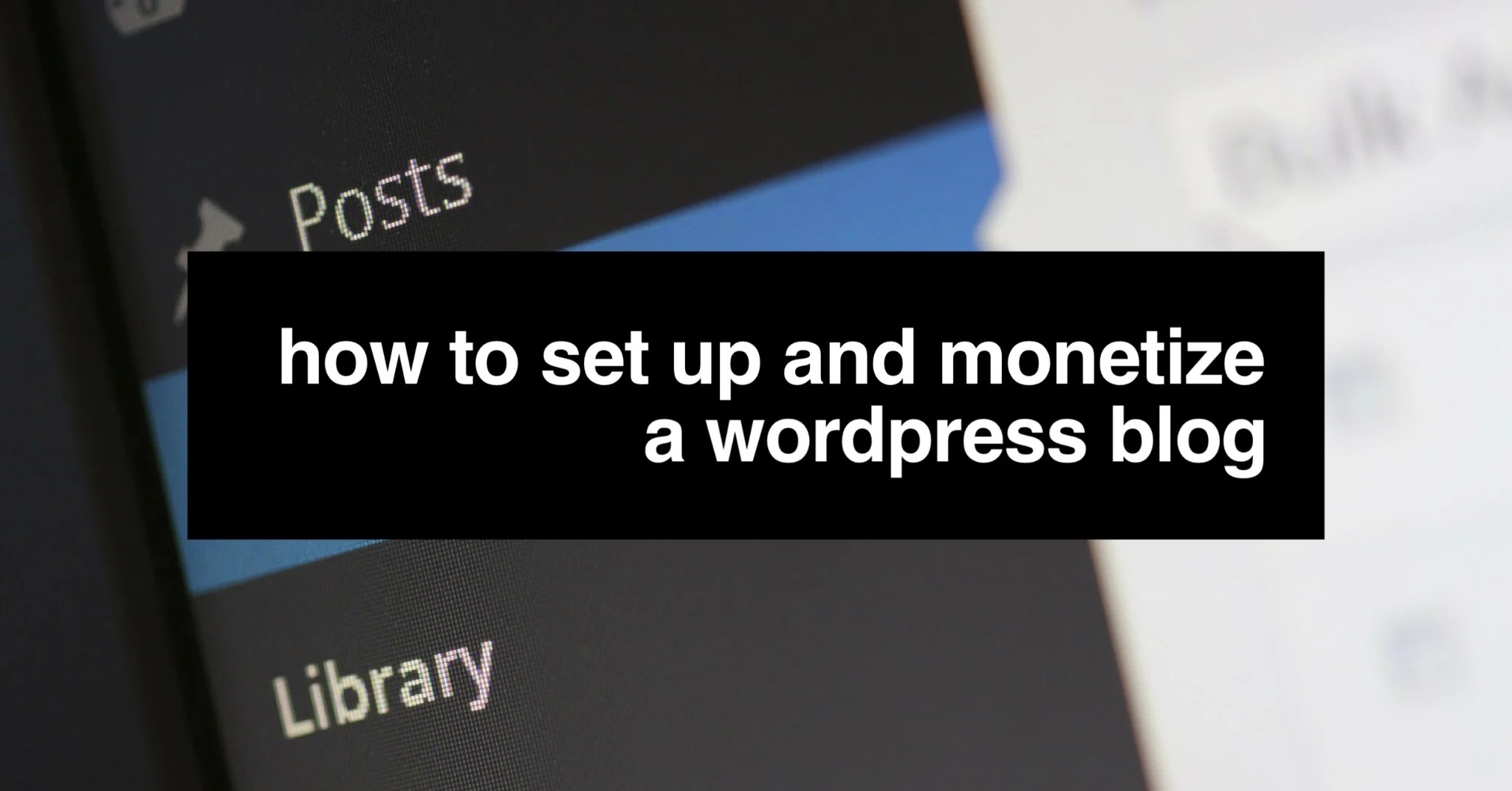 How to Set up and a Wordpress Blog DigitalAdBlog