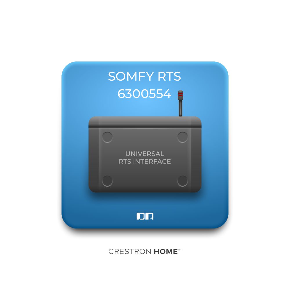 Somfy RTS 6300554 Crestron Home Driver