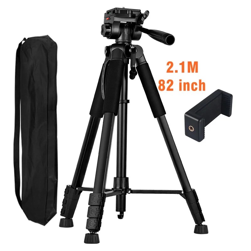 Professional tripod vlogging kit for live streaming and video recording