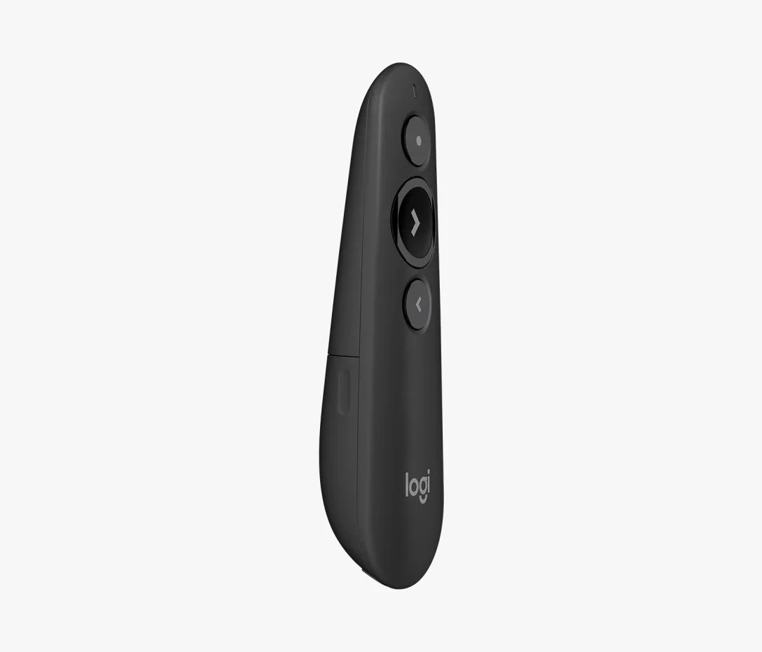 Logitech R500s Laser Presentation Remote a Logitech R500s professional wireless presenter for meetings and classrooms