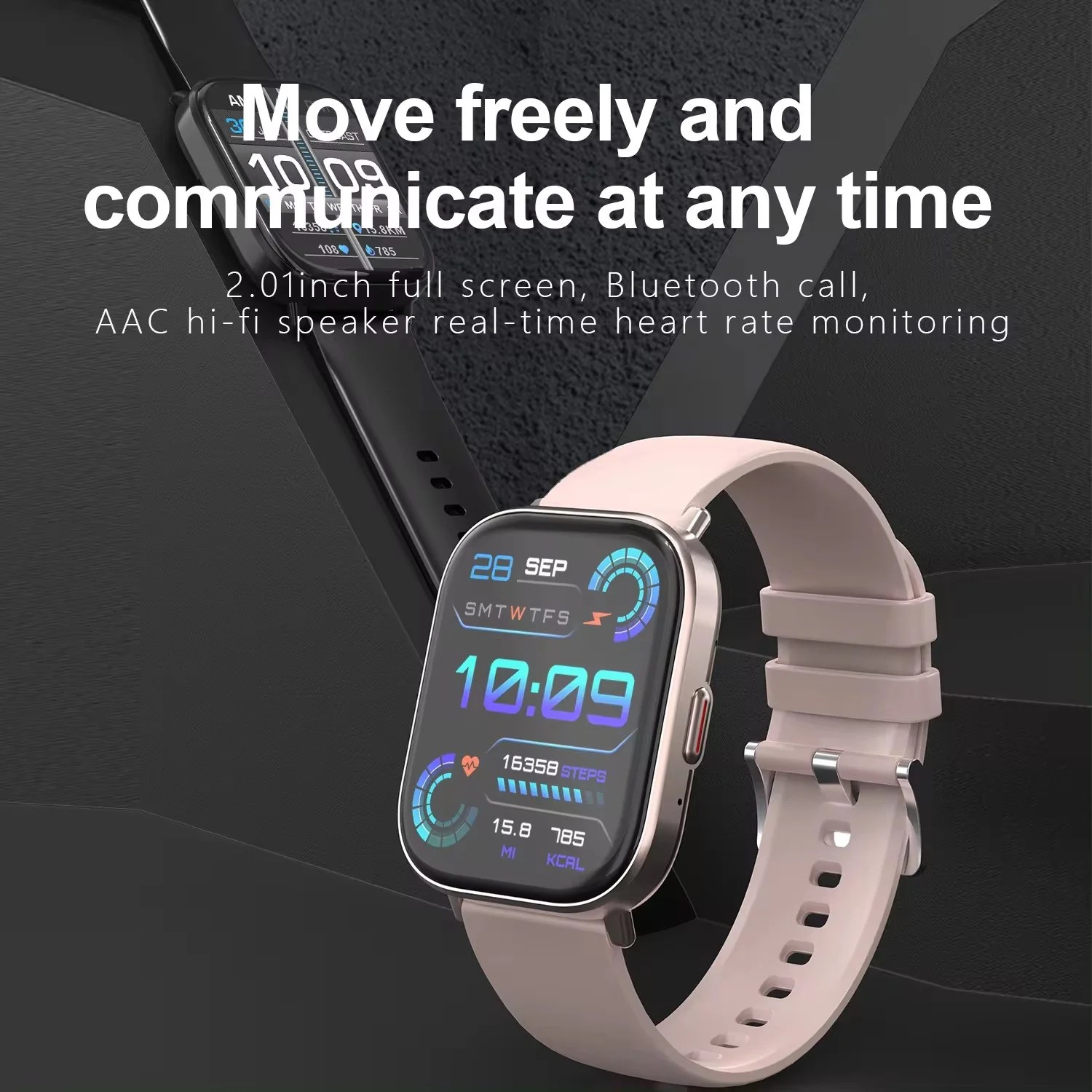 G127 Smart Watch with health monitoring and sports modes