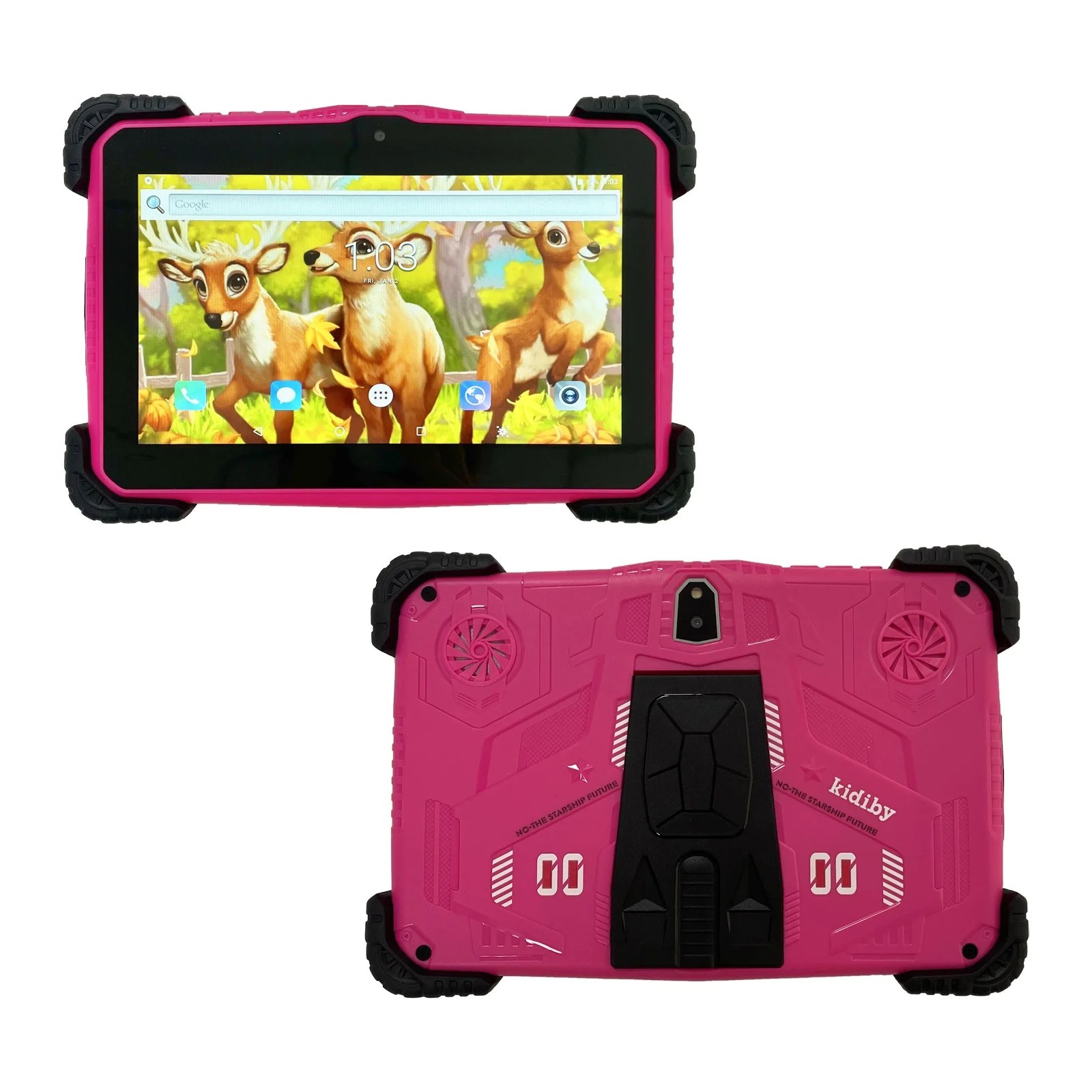 7-inch kids tablet with 3000mAh battery and 2MP camera