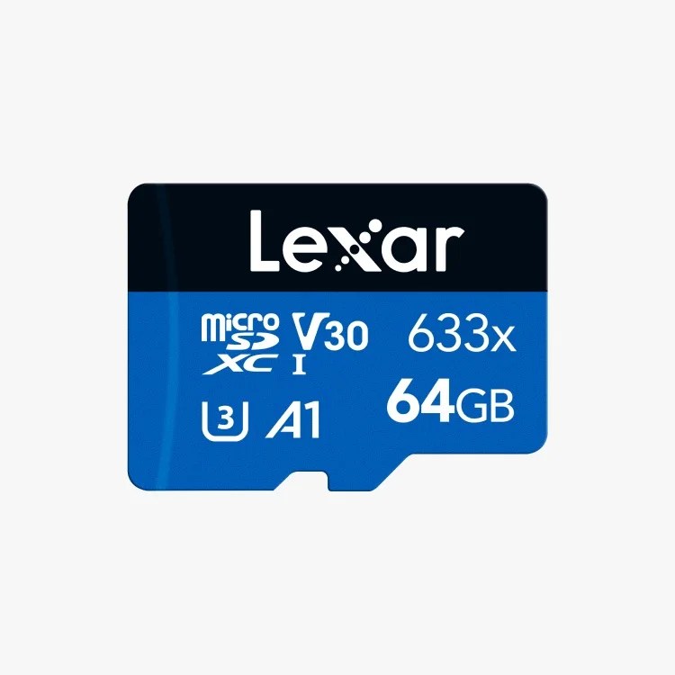 Lexar 633x 64GB microSDXC UHS-I Memory Card