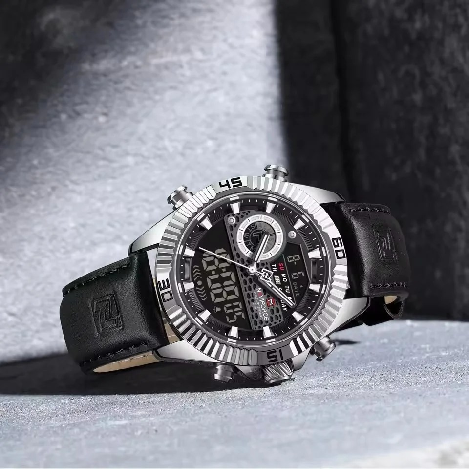 NAVIFORCE NF9262 waterproof men’s digital watch 30M water resistance