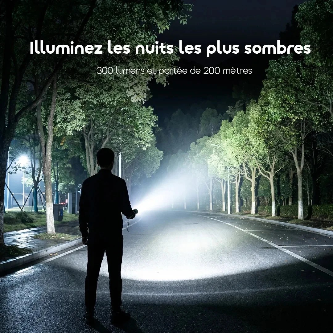 Oraimo TorchGo OLP-201A 300 lumen flashlight