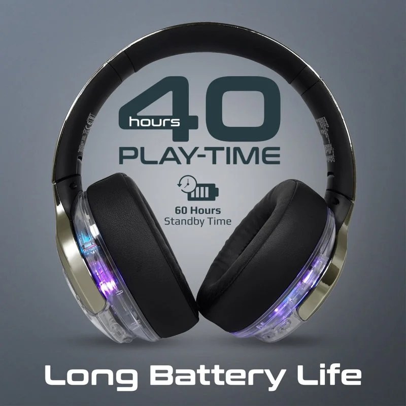 Promate TransTune headphones with 40-hour battery life