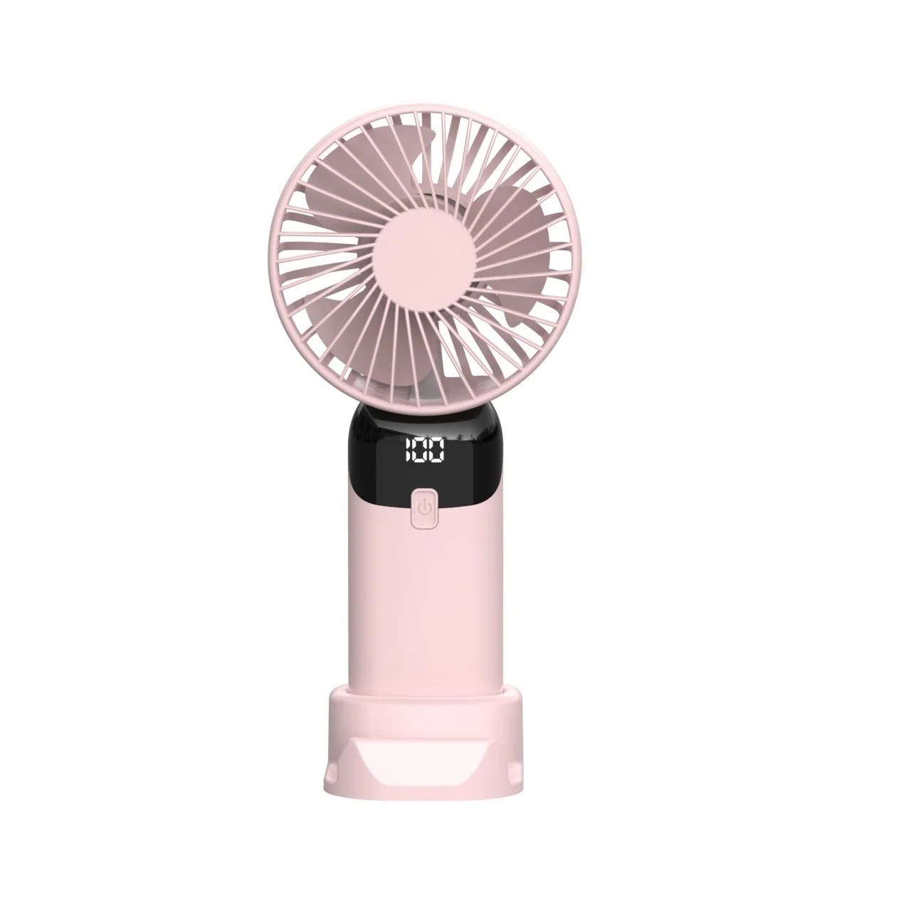 LED display personal cooling fan