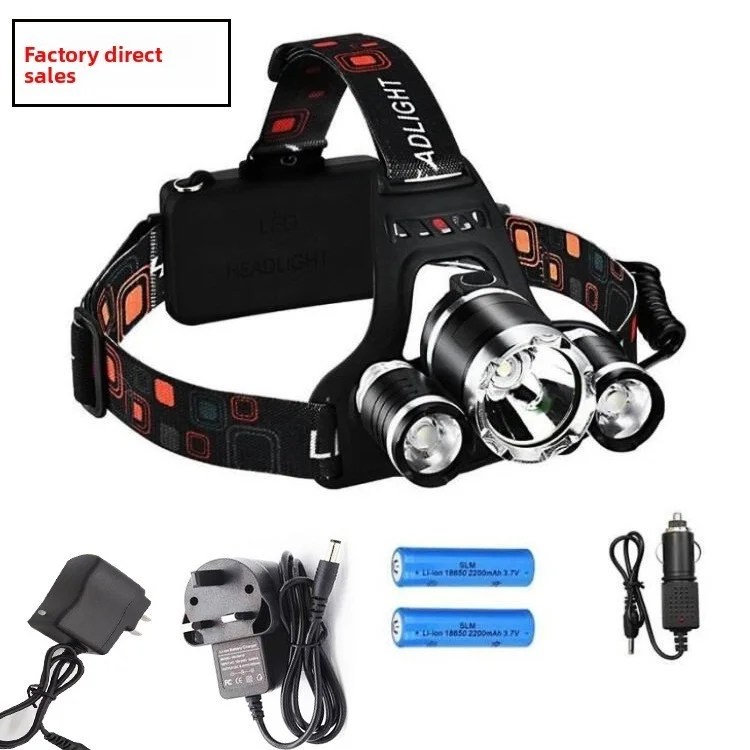 High-power LED headlamp for camping and night work