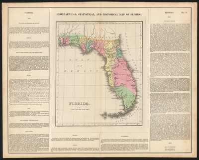 Statistical And Historical Map Of Florida By J Drayton Preview 