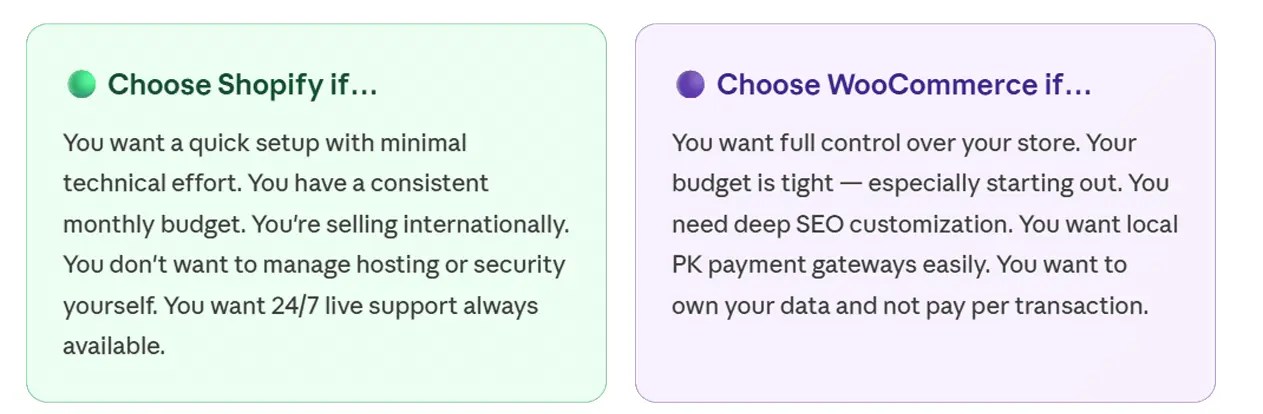 Who Should Choose What