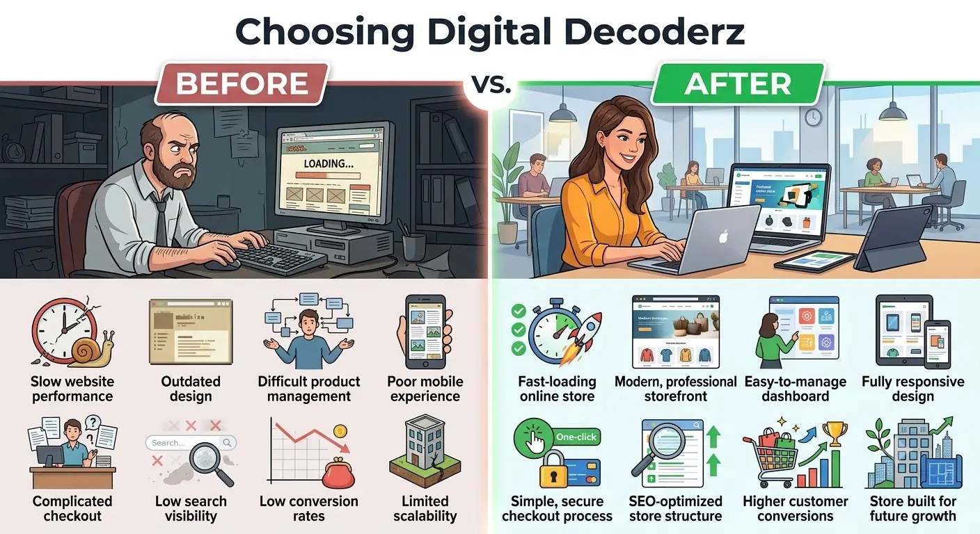 BEFORE AFTER DIGITAL DECODERZ