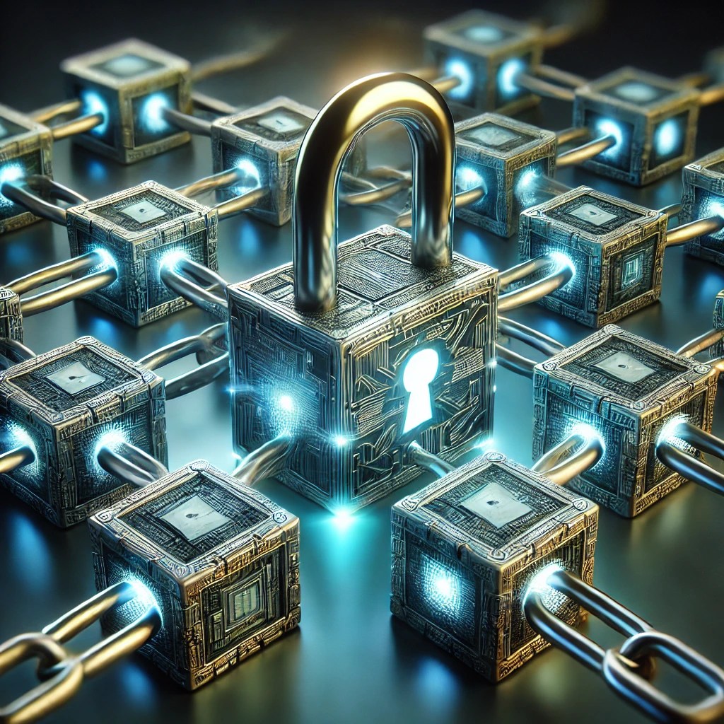 Blockchain met versleuteling