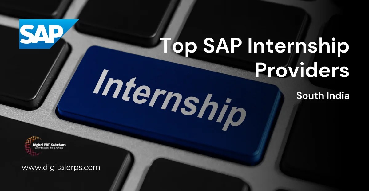 Top SAP Internship Providers | Digital ERPS