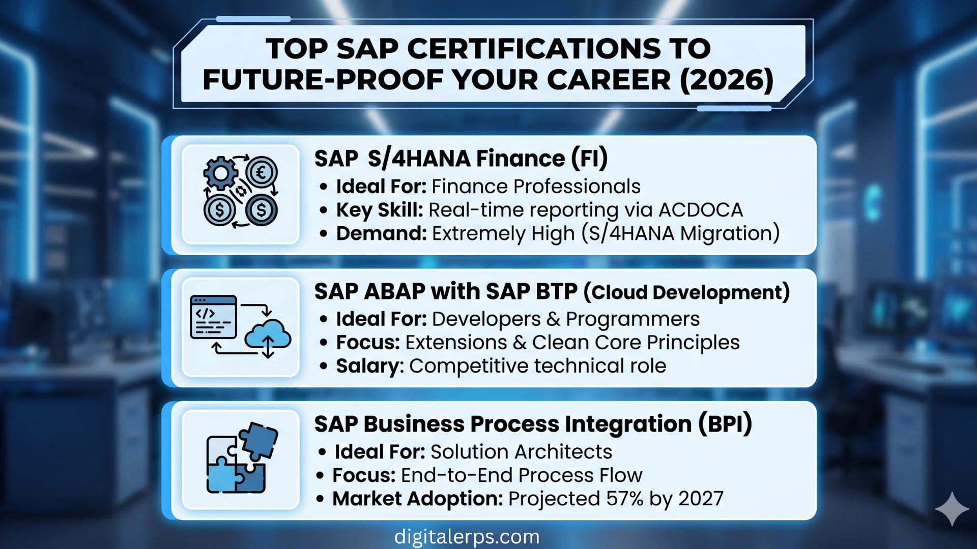 SAP certification - DERPS