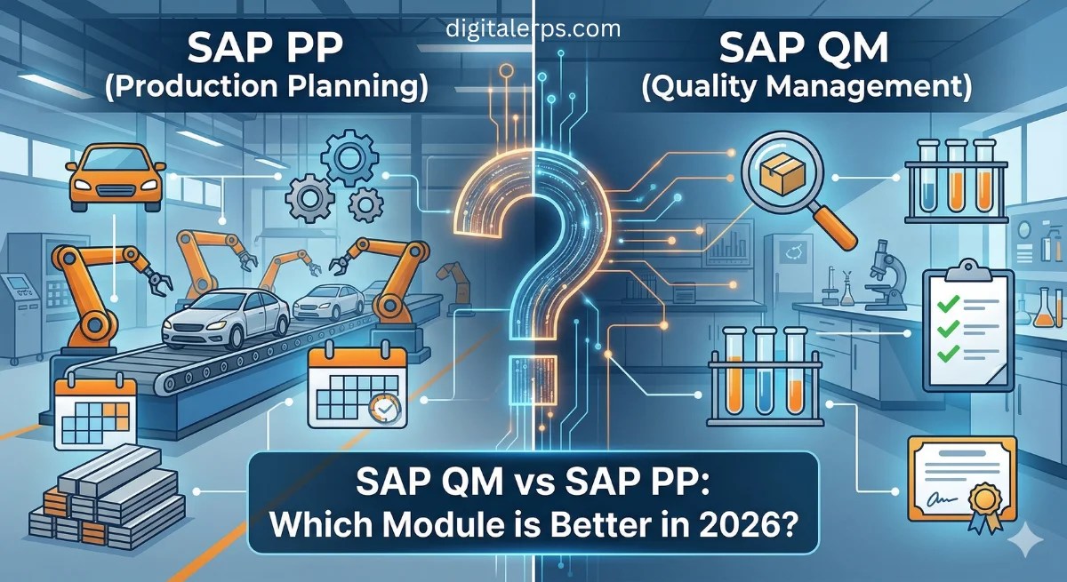 SAP QM vs SAP PP Which Module is Better