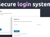 Coding A Secure Login System With Php And Mysql