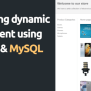 Creating Dynamic Web Pages Using PHP And MySQL