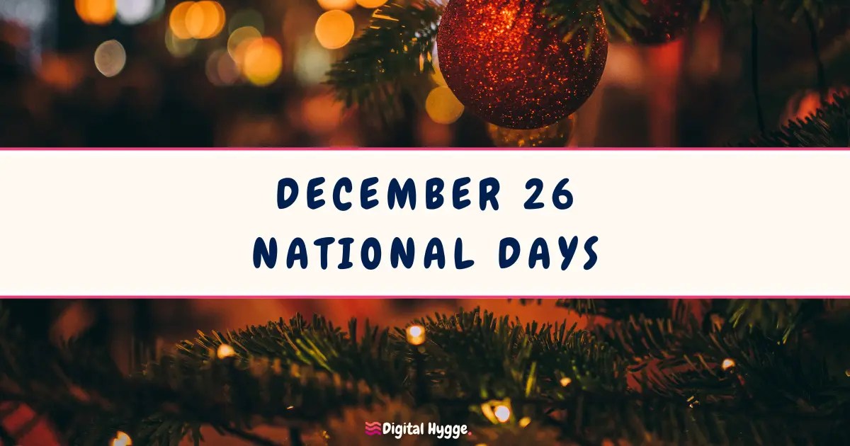 December 26 national days