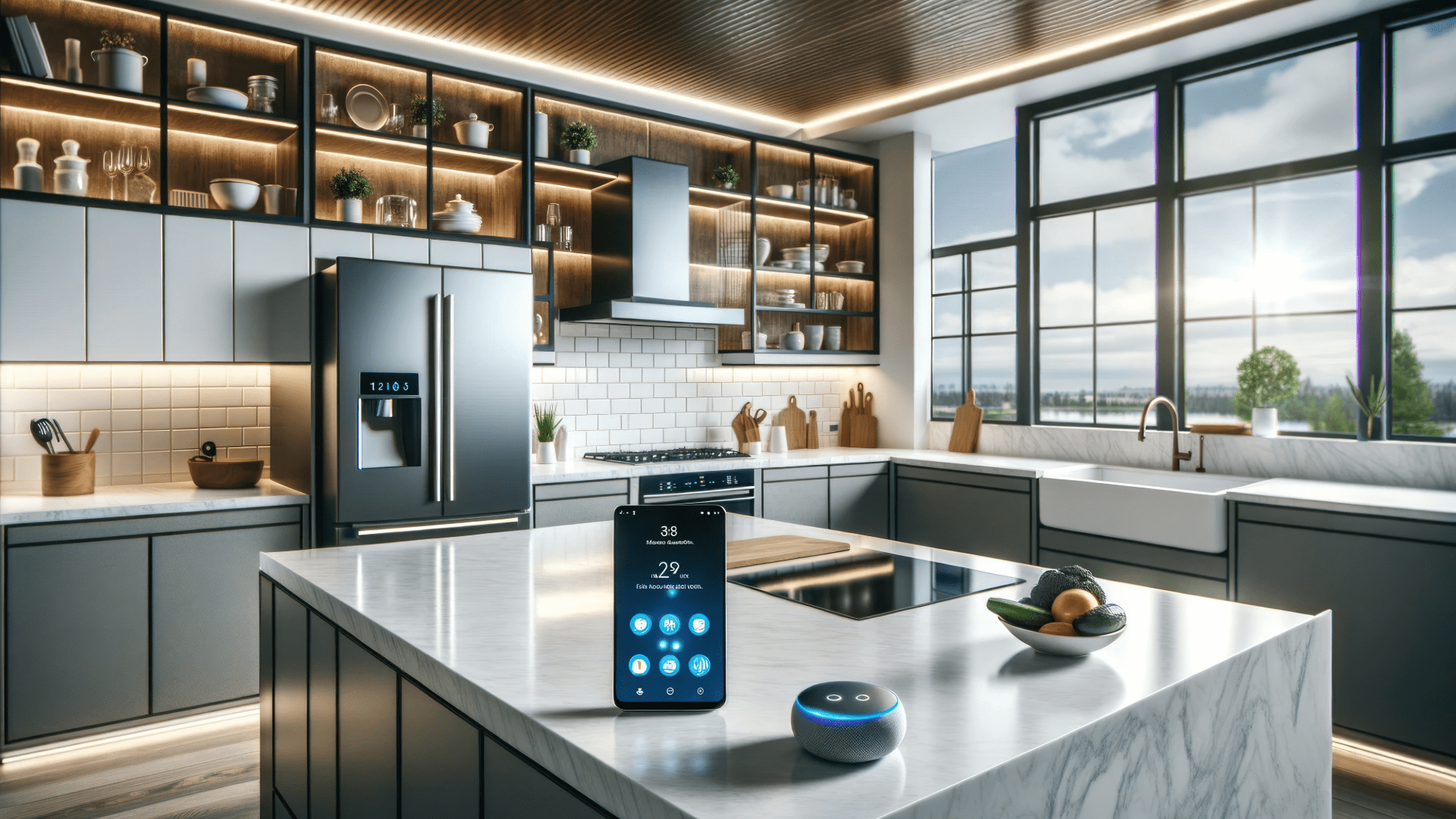 Smart Kitchen with Alexa Device