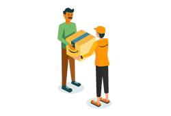 Handing to Amazon Associate