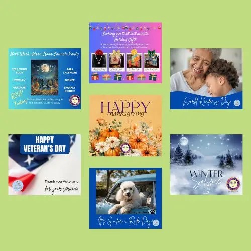 Sample Social Media posts by DMM