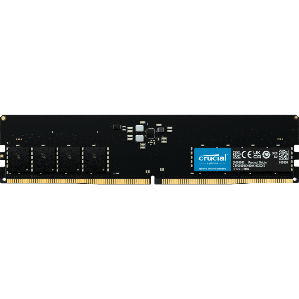 Crucial 32GB DDR5 4800MT/s CL40 UDIMM – Digital Matrix Computers