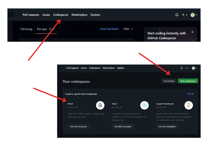 Github Presenta Codespaces Gratis 2023 Digital Nest - Premium Mountain Illustration Gallery - Mobile