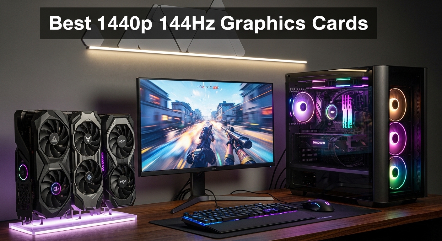 Best 1440p 144Hz Graphics Cards That Crush FPS 2026 Best 1440p 144Hz Graphics Cards 