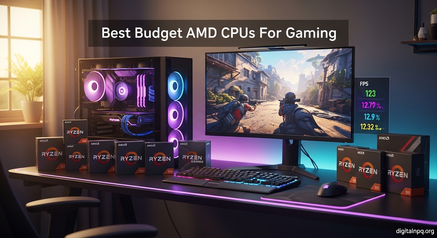 Best Budget AMD CPU For Gaming 8 Ryzen Picks Tested 2026 Best Budget AMD CPU For Gaming 