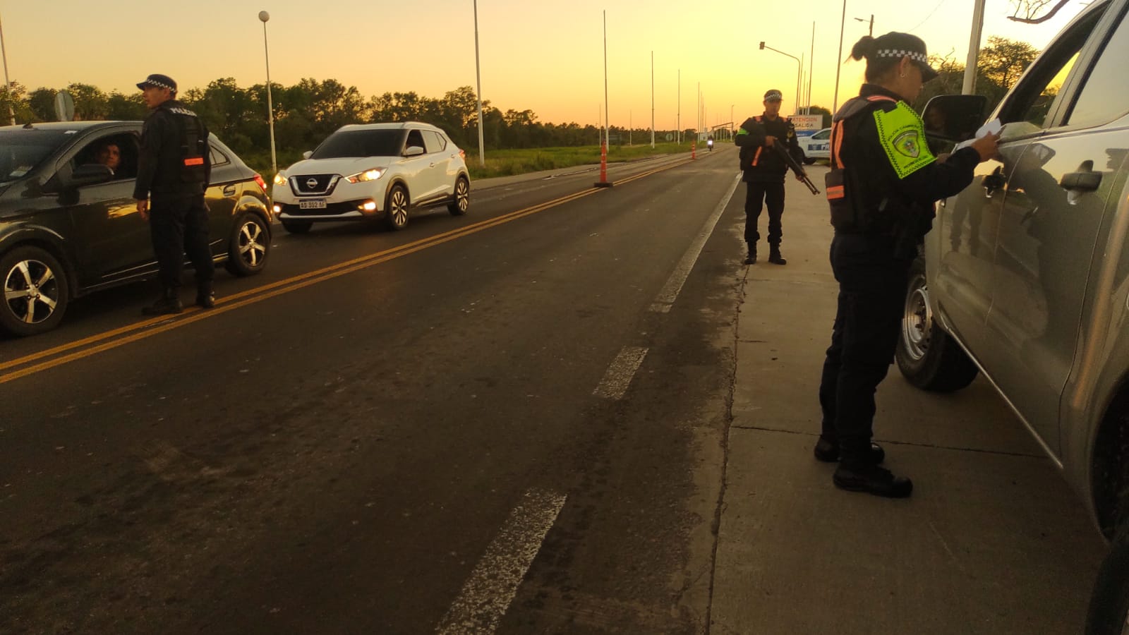 Caminera junto a Canes realizó nuevo operativo de control general