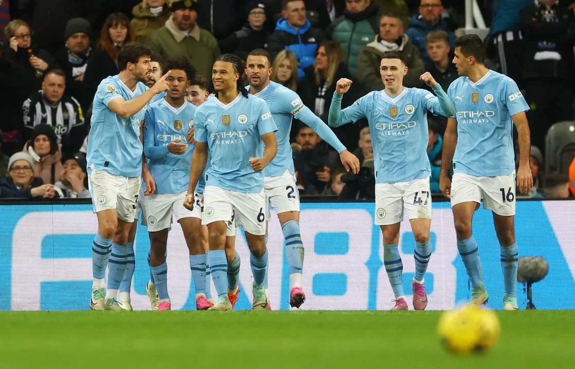 Con Julián Álvarez desde el arranque, el Manchester City le dio vuelta un partidazo al Newcastle United