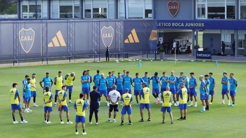 Lo que no se vio de las primeras horas de Diego Martínez como DT de Boca